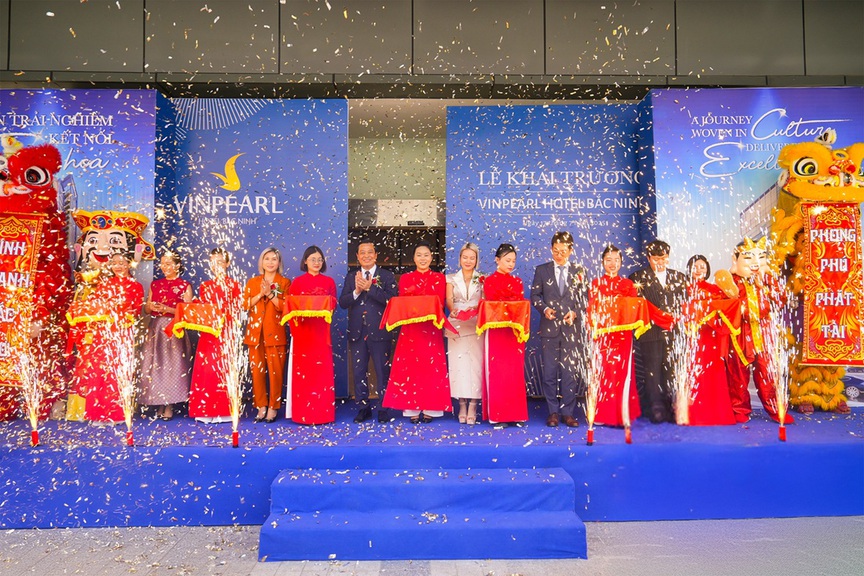 Khai trương Vinpearl Hotel Bắc Ninh – Đỉnh cao trải nghiệm, kết nối tinh hoa giữa trung tâm công nghiệp miền Bắc- Ảnh 1. Khai trương Vinpearl Hotel Bắc Ninh – Đỉnh cao trải nghiệm, kết nối tinh hoa giữa trung tâm công nghiệp miền Bắc- Ảnh 1.