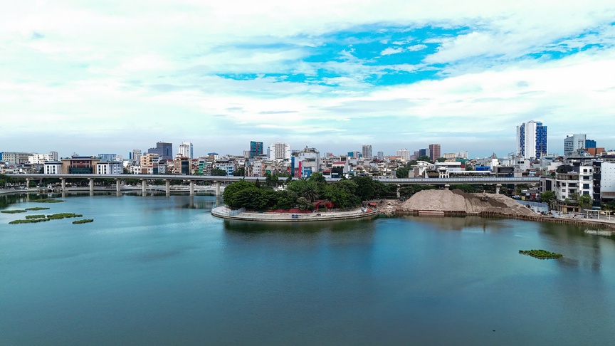 Hà Nội: Cận cảnh bán đảo hồ Đống Đa sắp trở thành không gian mở, công viên cây xanh- Ảnh 9.