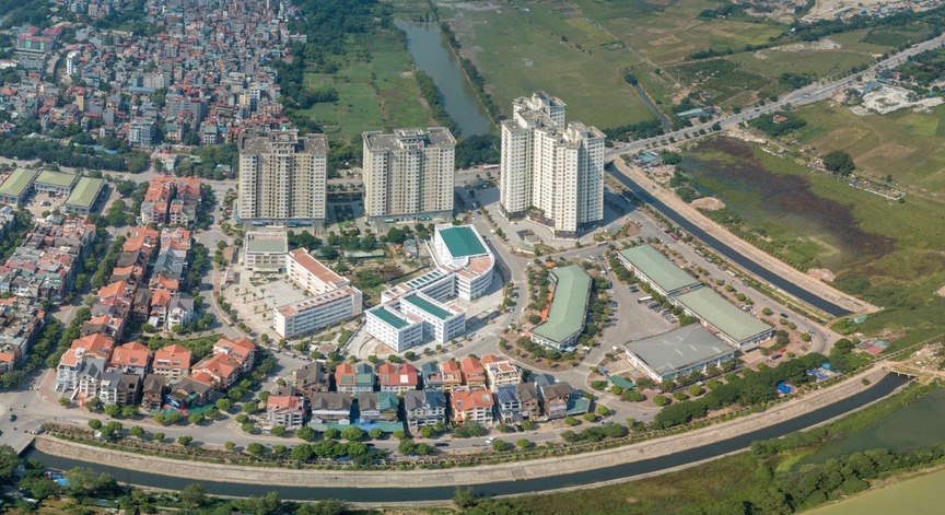 Khu đô thị mới Trung Văn. Nguồn ảnh: Đại Long Group Khu đô thị mới Trung Văn. Nguồn ảnh: Đại Long Group