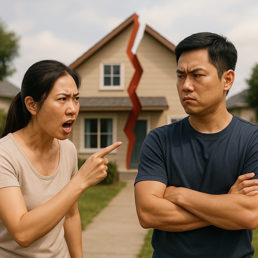 Chồng ngoại tình, vợ muốn ly hôn: Tài sản là ngôi nhà chung 100m2 sẽ phân chia thế nào?- Ảnh 1. Chồng ngoại tình, vợ muốn ly hôn: Tài sản là ngôi nhà chung 100m2 sẽ phân chia thế nào?- Ảnh 1.