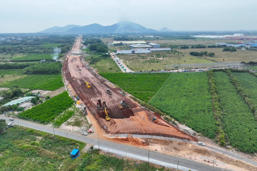 Cao tốc Biên Hòa - Vũng Tàu. Nguồn ảnh: Báo Người Lao Động
