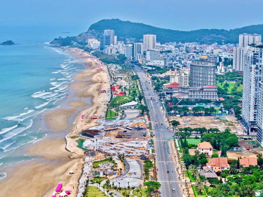 Chỉ 1 tháng nữa, bãi biển sôi động nhất miền Nam sẽ có diện mạo mới- Ảnh 1. Chỉ 1 tháng nữa, bãi biển sôi động nhất miền Nam sẽ có diện mạo mới- Ảnh 1.