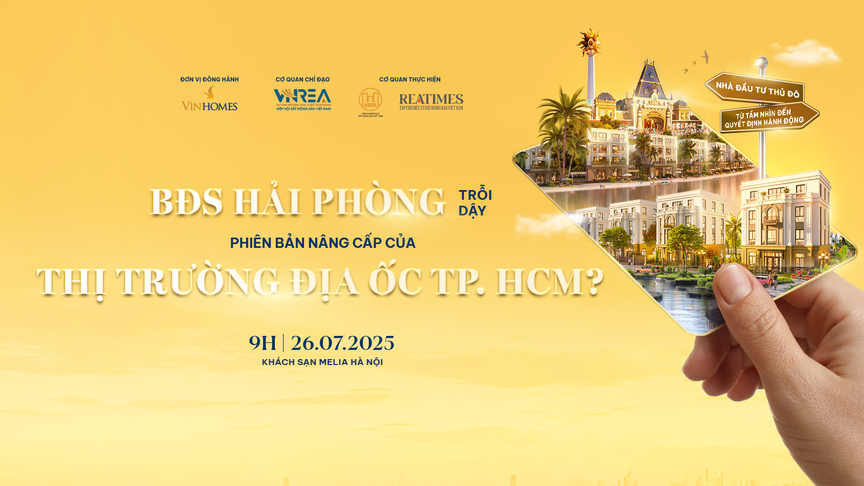Hôm nay diễn ra Hội thảo: Bất động sản Hải Phòng trỗi dậy - “Phiên bản nâng cấp” của thị trường địa ốc TP.HCM?- Ảnh 3.