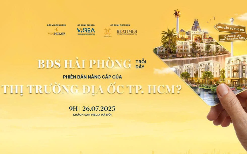 Hội thảo: Bất động sản Hải Phòng trỗi dậy - "Phiên bản nâng cấp" của thị trường địa ốc TP.HCM?- Ảnh 1.