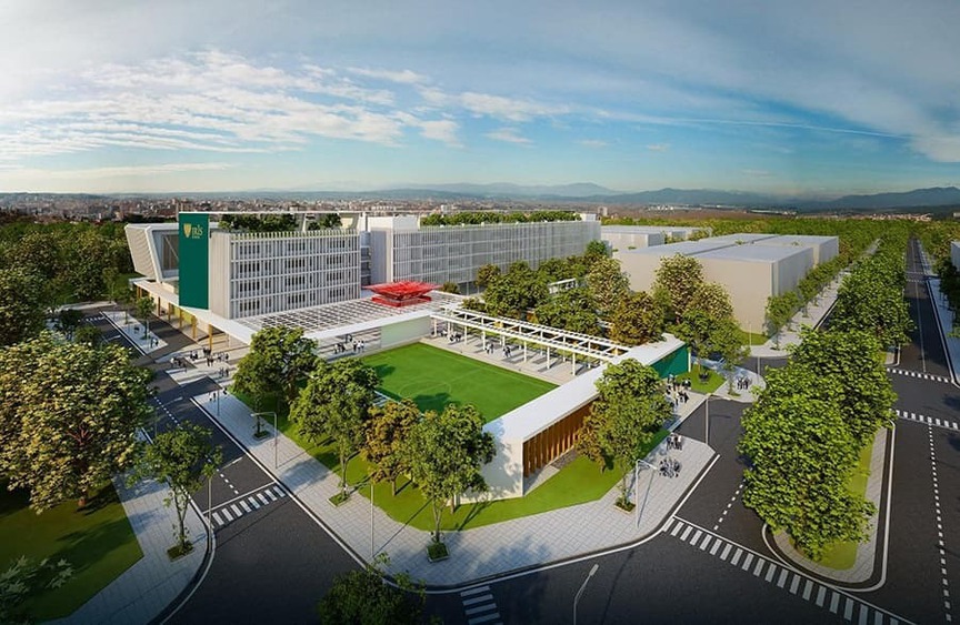 Trường học đạt chuẩn quốc tế đầu tiên tại tỉnh miền núi giáp Hà Nội: Rộng 13.000m2, vốn đầu tư 300 tỷ- Ảnh 2. Trường học đạt chuẩn quốc tế đầu tiên tại tỉnh miền núi giáp Hà Nội: Rộng 13.000m2, vốn đầu tư 300 tỷ- Ảnh 2.