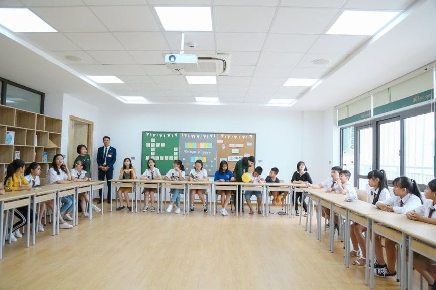 Trường học đạt chuẩn quốc tế đầu tiên tại tỉnh miền núi giáp Hà Nội: Rộng 13.000m2, vốn đầu tư 300 tỷ- Ảnh 4. Trường học đạt chuẩn quốc tế đầu tiên tại tỉnh miền núi giáp Hà Nội: Rộng 13.000m2, vốn đầu tư 300 tỷ- Ảnh 4.