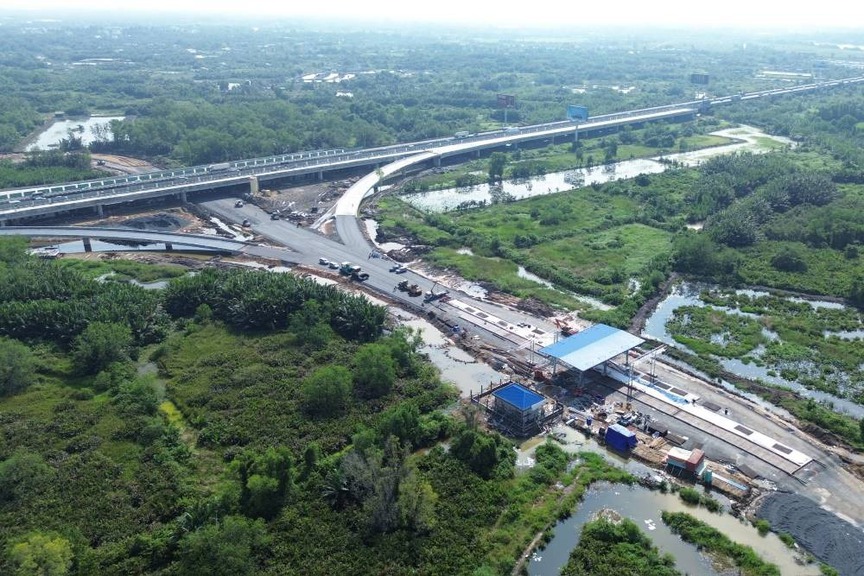 Chỉ ít tuần nữa, cầu lớn nhất vành đai chiến lược của Đông Nam Bộ chính thức thông xe- Ảnh 2.