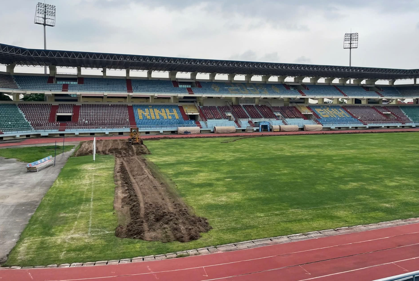 Sân vận động sức chứa 25.000 chỗ ngồi đạt tiêu chuẩn SEA Games chính thức được ‘lên đời’- Ảnh 1. Sân vận động sức chứa 25.000 chỗ ngồi đạt tiêu chuẩn SEA Games chính thức được ‘lên đời’- Ảnh 1.