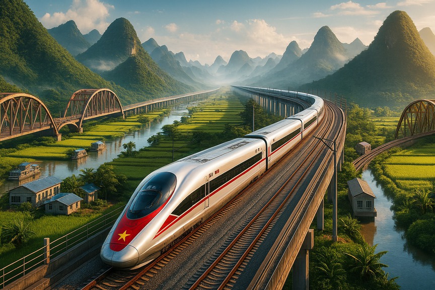 Tỉnh lớn thứ 2 Việt Nam sau sáp nhập gấp rút dọn đường, trả mặt bằng sạch cho siêu dự án đường sắt tốc độ cao Bắc - Nam- Ảnh 2. Tỉnh lớn thứ 2 Việt Nam sau sáp nhập gấp rút dọn đường, trả mặt bằng sạch cho siêu dự án đường sắt tốc độ cao Bắc - Nam- Ảnh 2.