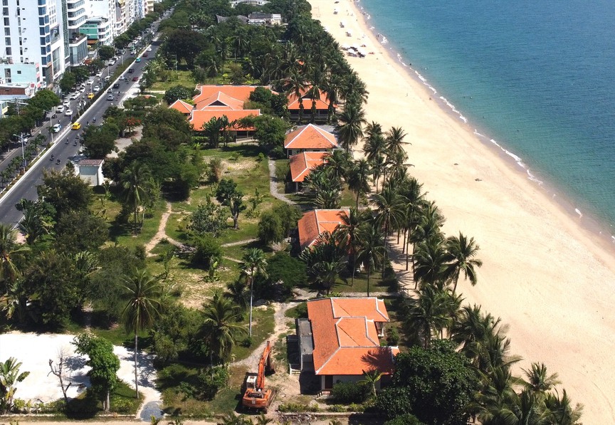Khu vực thu hồi Khu du lịch Ana Mandara. Nguồn ảnh: Báo Lao Động