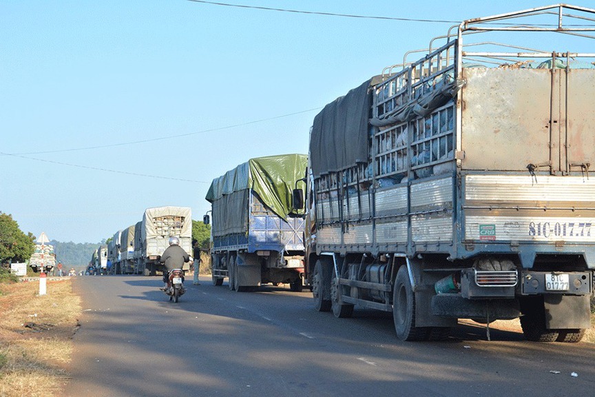 Quốc lộ 19B qua tỉnh Gia Lai. Nguồn ảnh: Báo Gia Lai