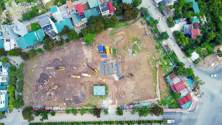 Cận cảnh dự án nhà ở xã hội trên đường Vành đai 3,5 sắp thông xe- Ảnh 3.