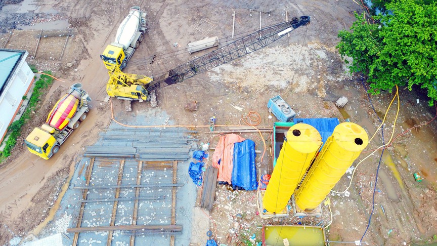 Cận cảnh dự án nhà ở xã hội trên đường Vành đai 3,5 sắp thông xe- Ảnh 7.