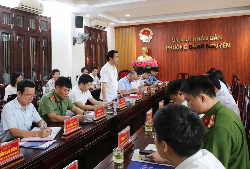 Hình ảnh tại buổi làm việc. Nguồn ảnh: UBND tỉnh Bắc Ninh