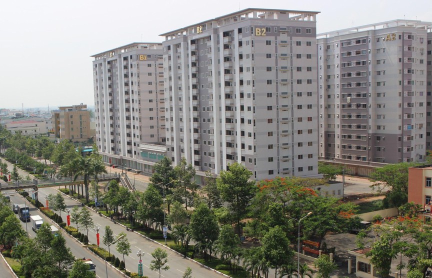 Một căn nhà ở xã hội tại tỉnh Đồng Nai. Nguồn ảnh: Báo Đồng Nai