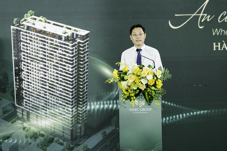 Hà Nội: Khởi công dự án nhà ở cho lực lượng vũ trang Công an nhân dân - Valenta Nguyễn Xiển- Ảnh 4.