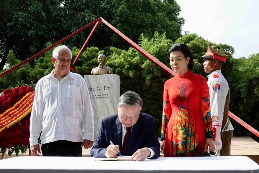 Tượng đài Chủ tịch Hồ Chí Minh giữa lòng Cuba: Biểu tượng sống mãi của tình hữu nghị son sắt, đậm tinh thần quốc tế- Ảnh 4.