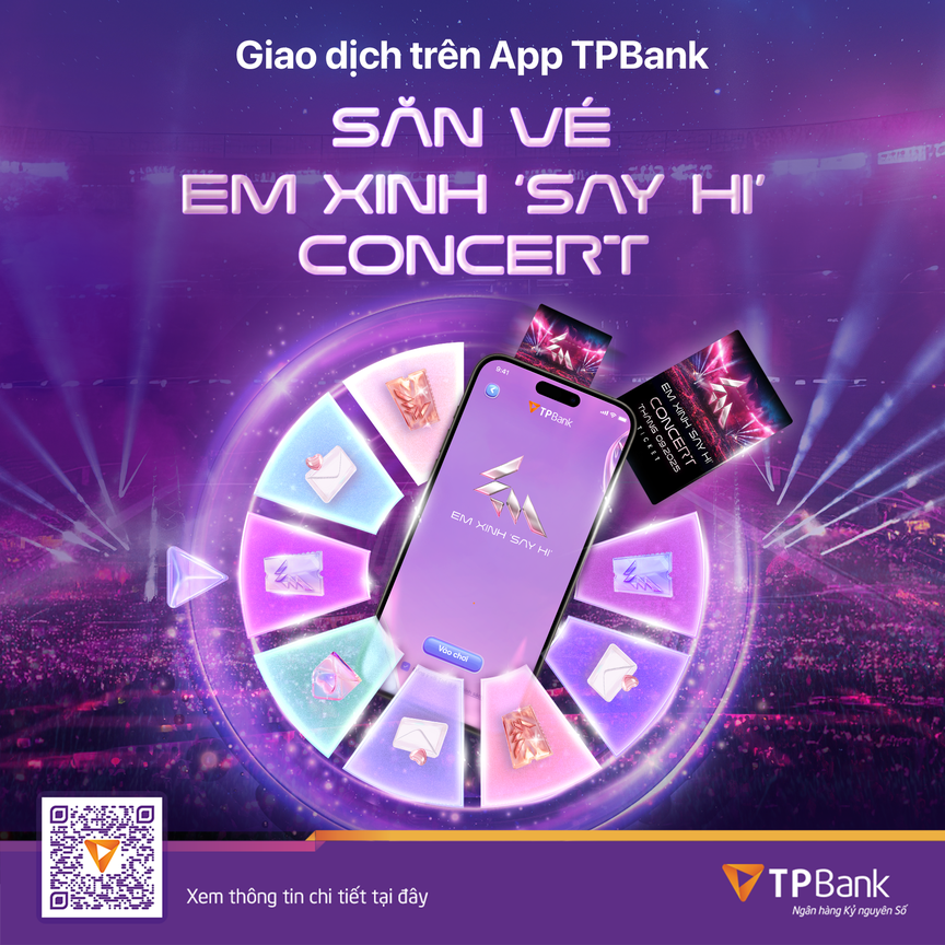 Săn vé concert Em Xinh "Say Hi" siêu dễ cùng TPBank- Ảnh 2.