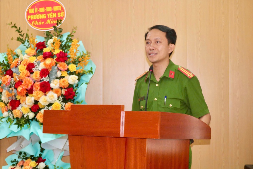 Hà Nội: Phường Yên Sở tổ chức Lễ kỷ niệm 80 năm Ngày truyền thống Công an nhân dân- Ảnh 2.