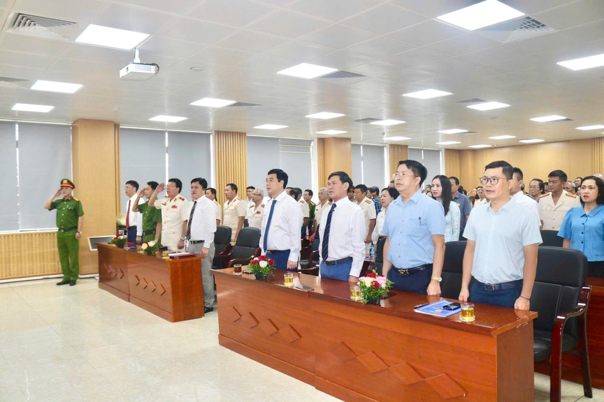 Hà Nội: Phường Yên Sở tổ chức Lễ kỷ niệm 80 năm Ngày truyền thống Công an nhân dân- Ảnh 5.