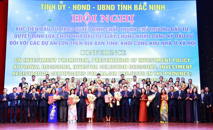 Hình ảnh tại hội nghị. Nguồn ảnh: UBND tỉnh Bắc Ninh Hình ảnh tại hội nghị. Nguồn ảnh: UBND tỉnh Bắc Ninh