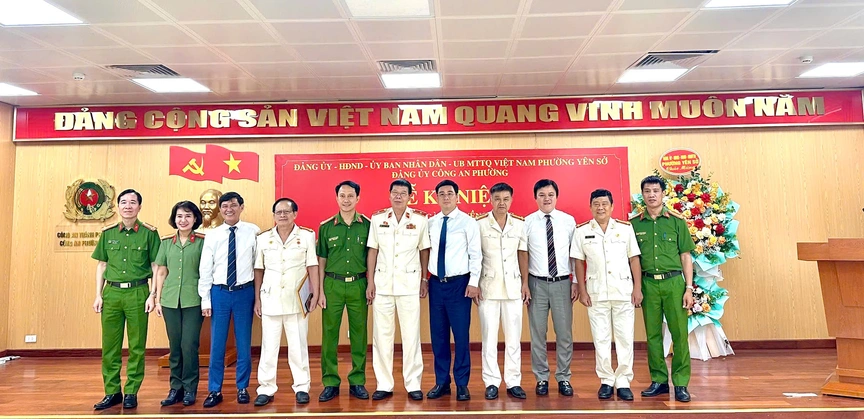 Hà Nội: Thành lập Chi hội Cựu Công an phường Yên Sở - Phát huy truyền thống, góp sức xây dựng địa phương an toàn, văn minh- Ảnh 2. Hà Nội: Thành lập Chi hội Cựu Công an phường Yên Sở - Phát huy truyền thống, góp sức xây dựng địa phương an toàn, văn minh- Ảnh 2.