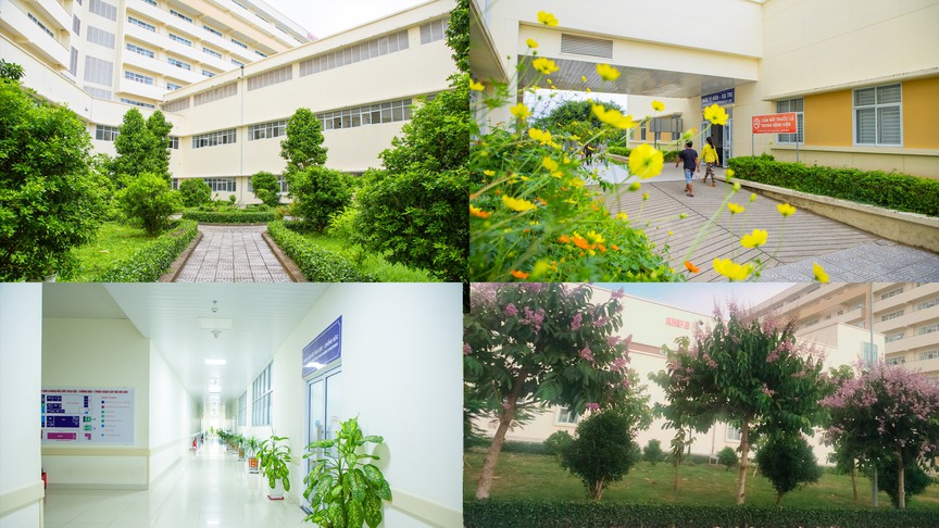 Mục sở thị bệnh viện tỉnh xanh sạch đẹp nhất Việt Nam vừa được Bộ Y tế công nhận- Ảnh 2. Mục sở thị bệnh viện tỉnh xanh sạch đẹp nhất Việt Nam vừa được Bộ Y tế công nhận- Ảnh 2.