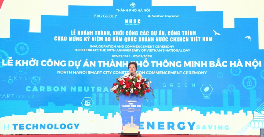 Chính thức khởi công dự án Thành phố Thông minh Bắc Hà Nội- Ảnh 3. Chính thức khởi công dự án Thành phố Thông minh Bắc Hà Nội- Ảnh 3.