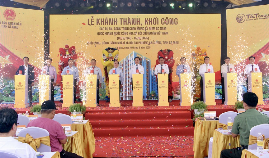 T&T Group khởi công công trình nhà ở xã hội tại Cà Mau- Ảnh 1.