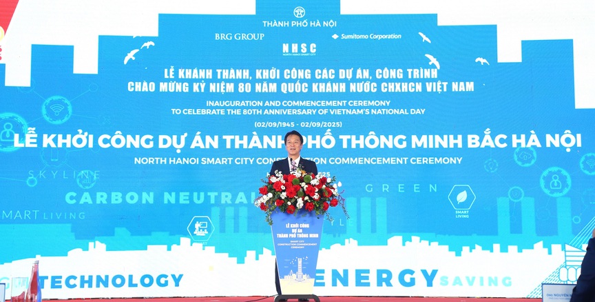 Chính thức khởi công dự án Thành phố Thông minh Bắc Hà Nội- Ảnh 2. Chính thức khởi công dự án Thành phố Thông minh Bắc Hà Nội- Ảnh 2.
