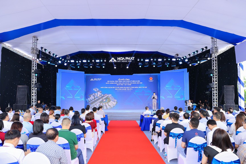 Hòa Phát khởi công dự án khu nhà ở công nhân, nhà ở xã hội KCN Yên Mỹ II gần 5.000 tỷ đồng- Ảnh 6. Hòa Phát khởi công dự án khu nhà ở công nhân, nhà ở xã hội KCN Yên Mỹ II gần 5.000 tỷ đồng- Ảnh 6.