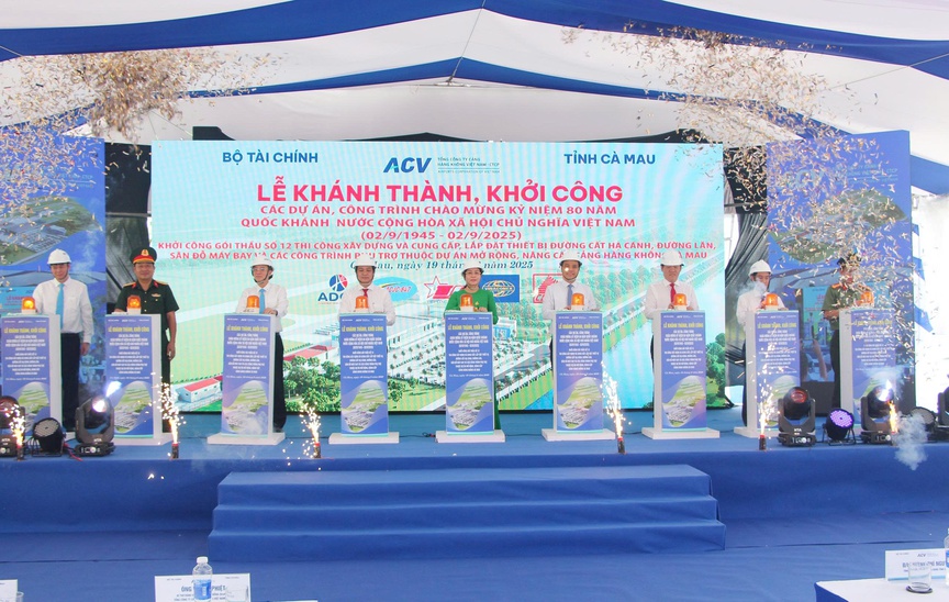 Khởi công Dự án mở rộng, nâng cấp Cảng hàng không Cà Mau- Ảnh 4.