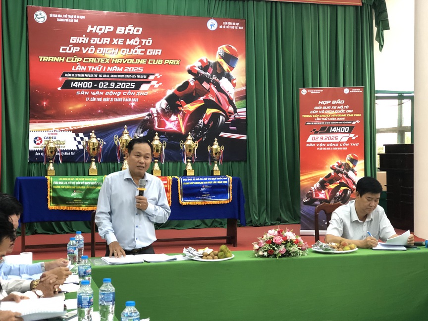 Giải đua xe mô tô Cúp vô địch quốc gia tại TP. Cần Thơ năm nay có gì mới?- Ảnh 1. Giải đua xe mô tô Cúp vô địch quốc gia tại TP. Cần Thơ năm nay có gì mới?- Ảnh 1.