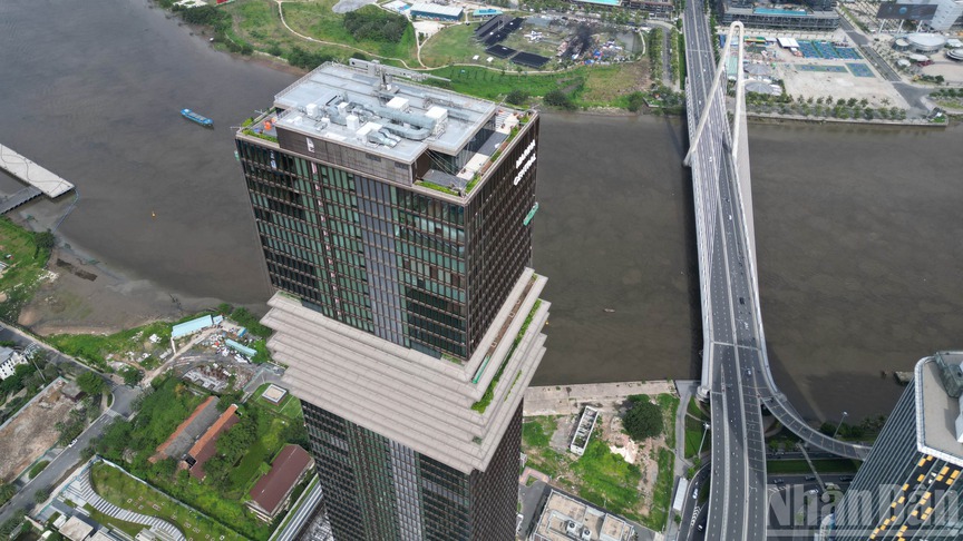 Tòa tháp chọc trời cao bậc nhất TP. HCM: Vượt mặt Vietcombank Tower, sở hữu khu vườn treo độc đáo- Ảnh 2. Tòa tháp chọc trời cao bậc nhất TP. HCM: Vượt mặt Vietcombank Tower, sở hữu khu vườn treo độc đáo- Ảnh 2.