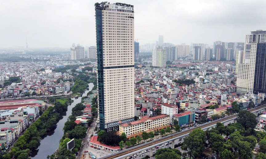 Khách sạn 6.000m2 bị bỏ hoang trên ‘đất vàng’ Thủ đô sắp bị phá dỡ- Ảnh 2. Khách sạn 6.000m2 bị bỏ hoang trên ‘đất vàng’ Thủ đô sắp bị phá dỡ- Ảnh 2.