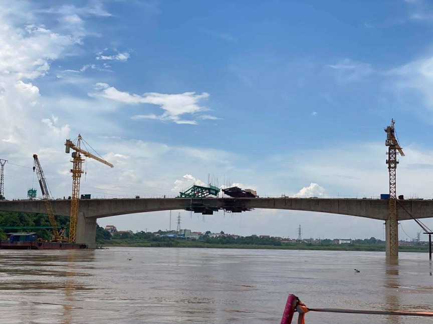 Chính thức hợp long cây cầu hơn 600 tỷ, thay thế cầu 30 năm tuổi đã bị sập do siêu bão- Ảnh 1. Chính thức hợp long cây cầu hơn 600 tỷ, thay thế cầu 30 năm tuổi đã bị sập do siêu bão- Ảnh 1.