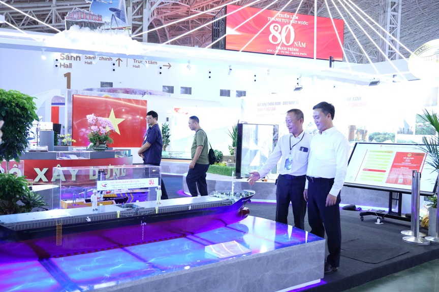 Khai mạc trọng thể Triển lãm thành tựu Đất nước "80 năm hành trình Độc lập - Tự do - Hạnh phúc"- Ảnh 4. Khai mạc trọng thể Triển lãm thành tựu Đất nước "80 năm hành trình Độc lập - Tự do - Hạnh phúc"- Ảnh 4.