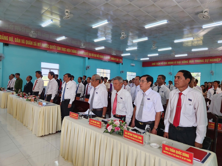 TP. Cần Thơ: Giám đốc Sở Văn hóa Thể thao và Du lịch dự, chỉ đạo Đại hội Đại biểu Đảng bộ xã Mỹ Phước- Ảnh 3. TP. Cần Thơ: Giám đốc Sở Văn hóa Thể thao và Du lịch dự, chỉ đạo Đại hội Đại biểu Đảng bộ xã Mỹ Phước- Ảnh 3.