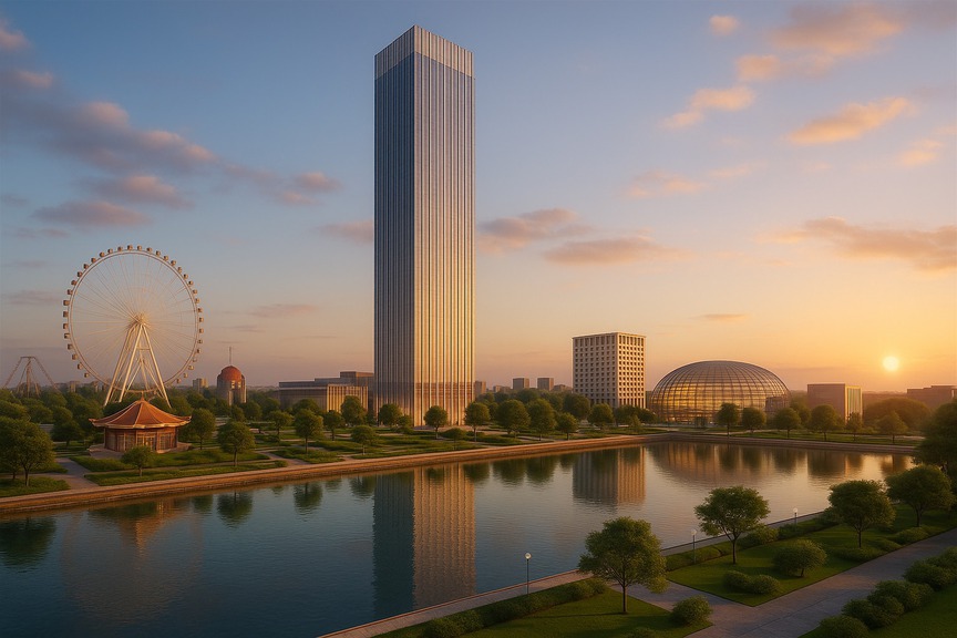 Việt Nam sắp có tòa tháp chọc trời: Cao nhất miền Trung, sánh tầm cùng Keangnam 72 và Landmark 81- Ảnh 3. Việt Nam sắp có tòa tháp chọc trời: Cao nhất miền Trung, sánh tầm cùng Keangnam 72 và Landmark 81- Ảnh 3.