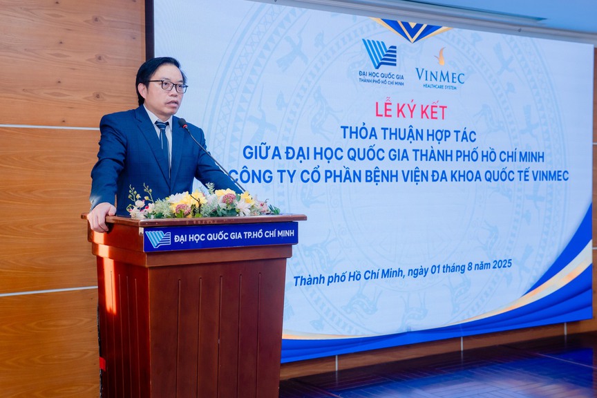 Vinmec và Đại học Quốc gia TP.HCM hợp tác chiến lược: Hợp lực phát triển nhân lực y tế chất lượng cao- Ảnh 2.
