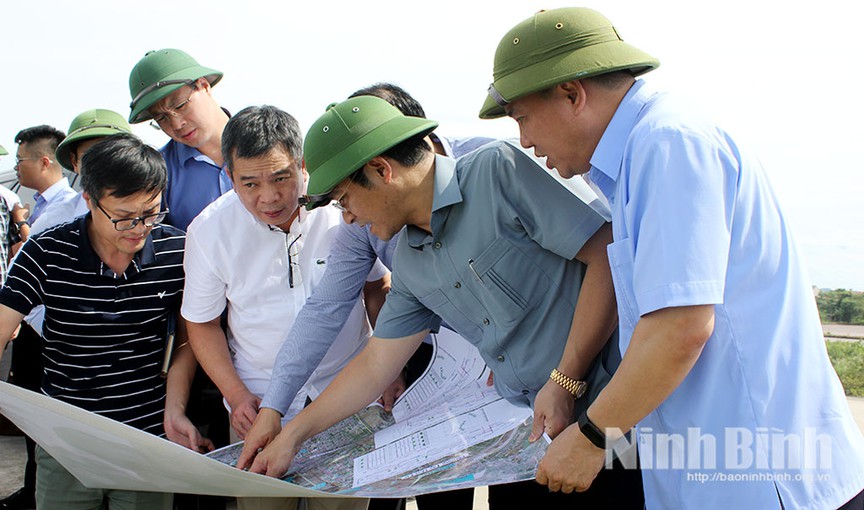 Hình ảnh tại buổi kiểm tra vào ngày 1/8. Nguồn ảnh: Báo Ninh Bình