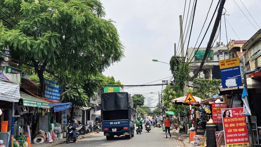 Tuyến đường Lĩnh Nam, Hà Nội. Nguồn ảnh: Báo Kinh tế Đô thị