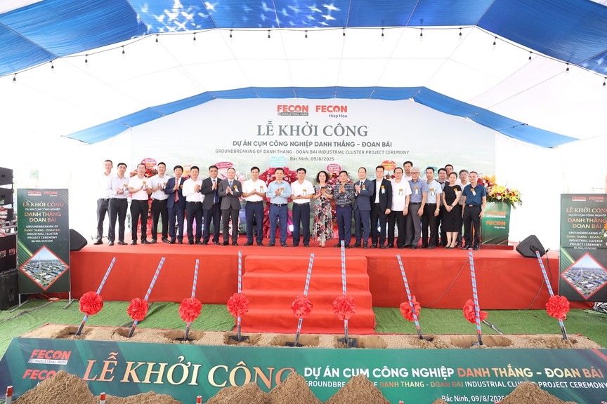 Khởi công FECON IP Hiệp Hoà: Động lực mới cho phát triển công nghiệp bền vững- Ảnh 3. Khởi công FECON IP Hiệp Hoà: Động lực mới cho phát triển công nghiệp bền vững- Ảnh 3.