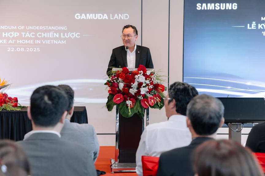Gamuda Land Việt Nam và Samsung hợp tác chiến lược, tiên phong kiến tạo giải pháp sống thông minh và bền vững- Ảnh 2. Gamuda Land Việt Nam và Samsung hợp tác chiến lược, tiên phong kiến tạo giải pháp sống thông minh và bền vững- Ảnh 2.