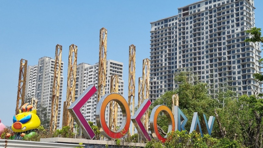 Hiện trang dự án Cocobay. Nguồn ảnh: Internet