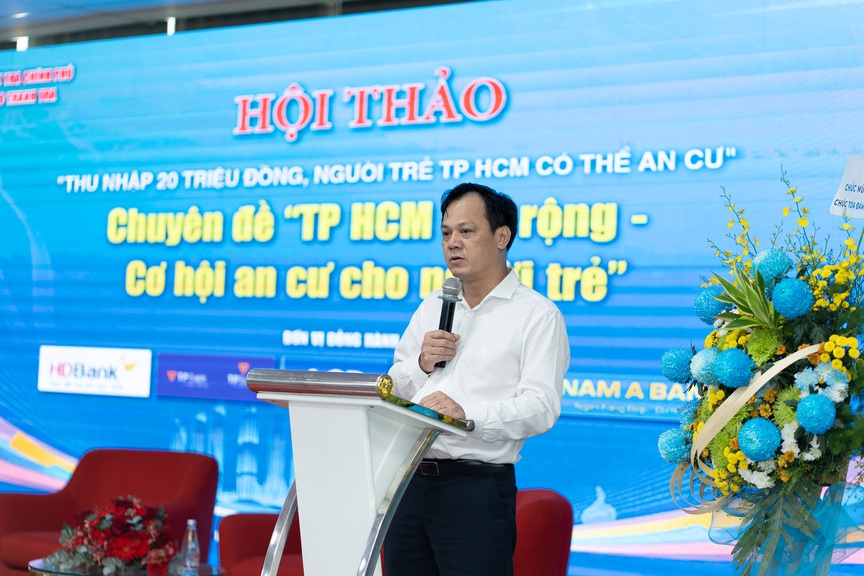 Bộ Xây dựng: Nhà ở cho người trẻ là bài toán chiến lược của TP. HCM- Ảnh 1. Bộ Xây dựng: Nhà ở cho người trẻ là bài toán chiến lược của TP. HCM- Ảnh 1.