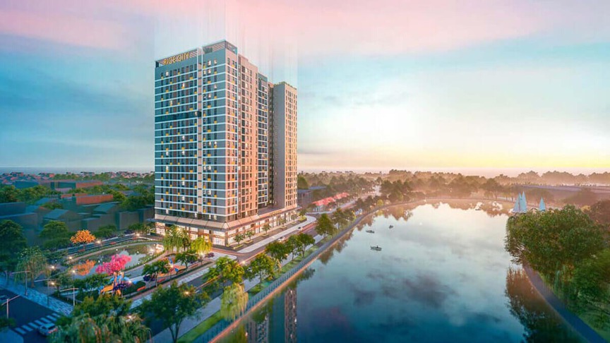 Bối cảnh dự án Rice City Long Châu. Nguồn ảnh: B.I.C Việt Nam
