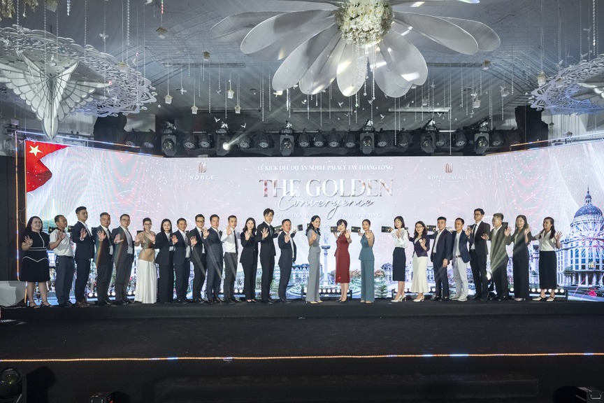 Gần 1.400 “chiến binh” ra quân tại lễ kick-off Noble Palace Tay Thang Long, bùng nổ khí thế chinh phục thị trường- Ảnh 1.