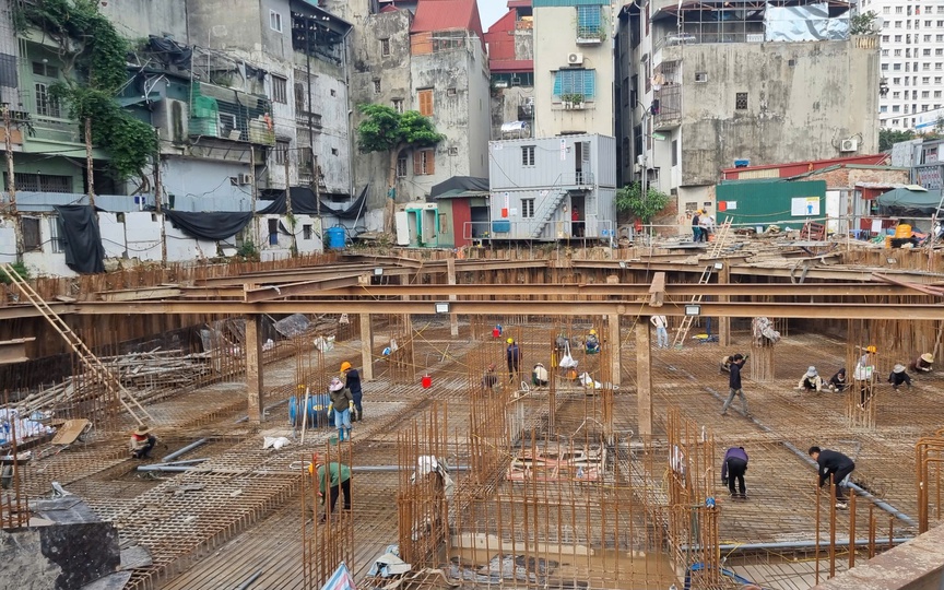 Dự án số 1 Định Công (Hà Nội) đang làm móng, "cò mồi" tung chiêu bán nhà "2 giá"- Ảnh 6.