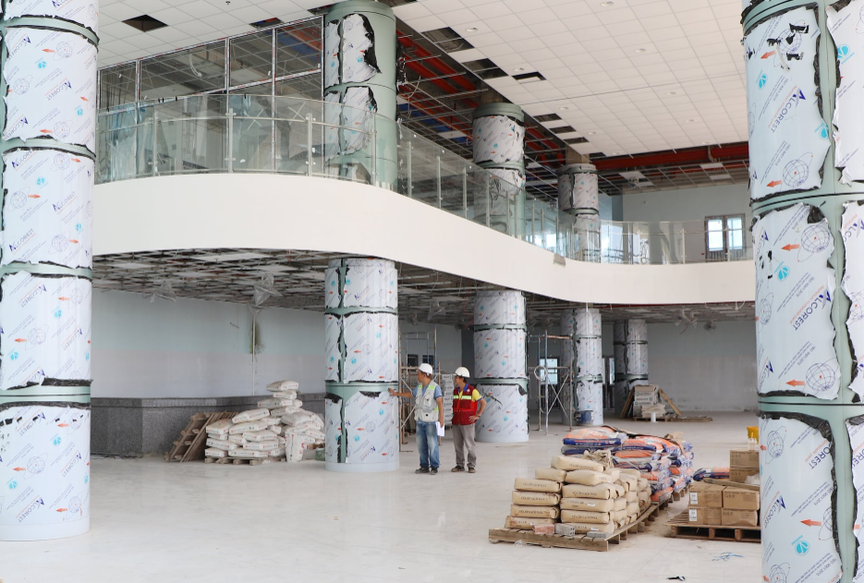 Bệnh viện có bãi đáp trực thăng đầu tiên tại tỉnh lớn nhất Việt Nam sắp đi vào hoạt động- Ảnh 2.
